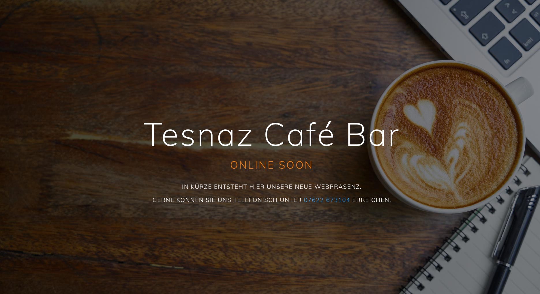 Tesnaz Cafe Bar Website